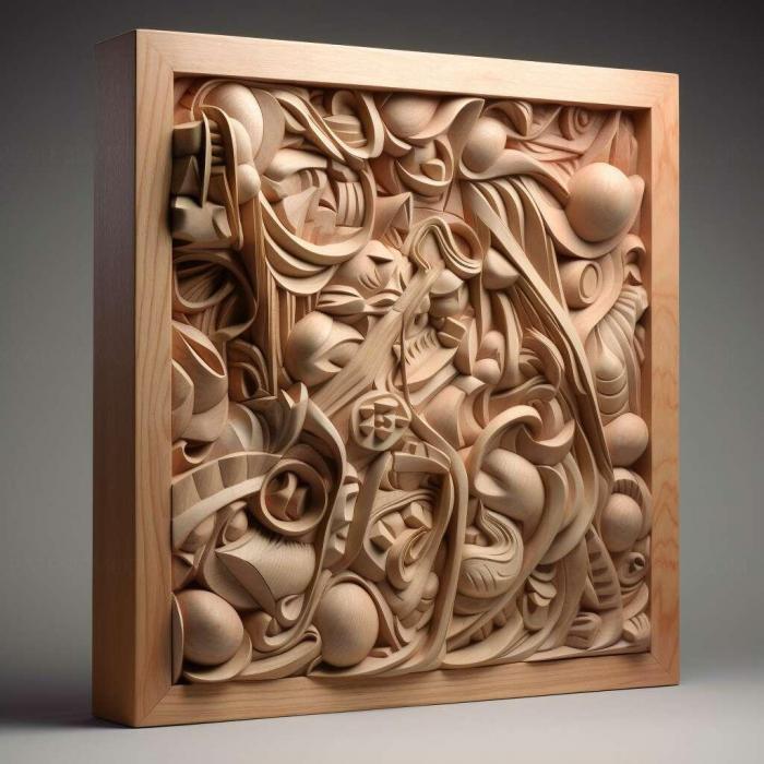 نموذج ثلاثي الأبعاد لآلة CNC 3D Art 